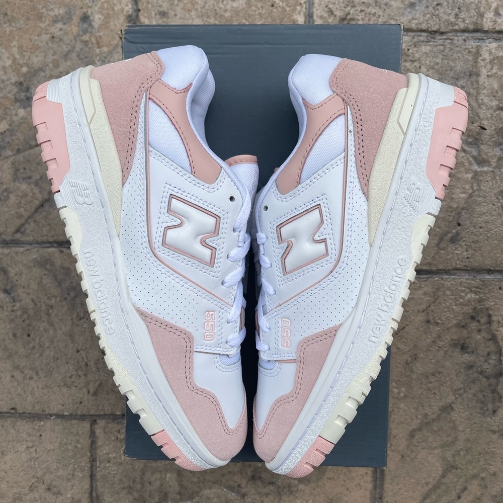 New Balance 550 ‘Pink Sand Sea Salt’